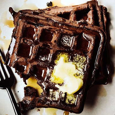 "Belgian Chocolate Dark Waffle  (Belgian Waffle) - Click here to View more details about this Product